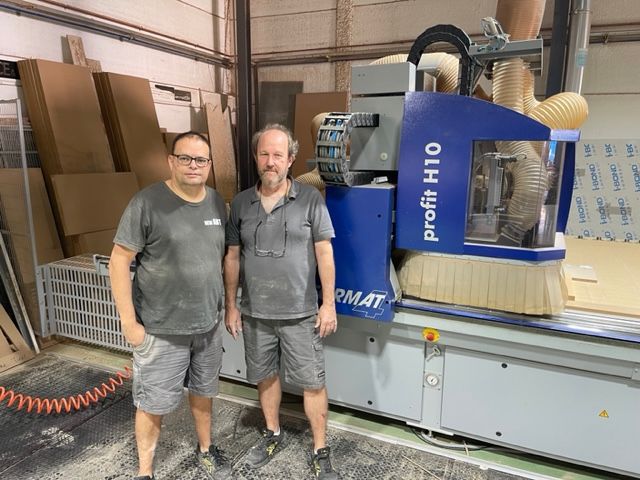 Maquinaria FELDER en las instalaciones de New Art