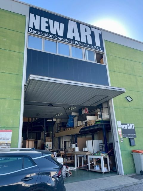 Fabricación de mobiliario comercial en New Art con FELDER