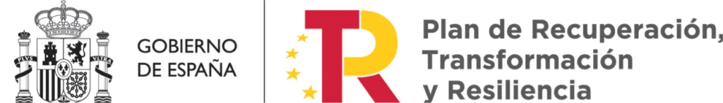 Logo Plan de recuperación, transformación y resilencia